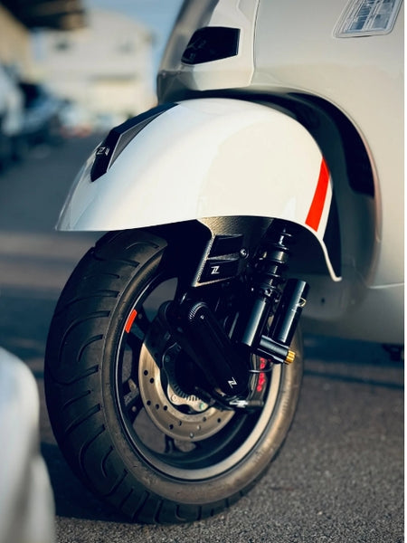 Mudguard Crest ZELIONI for Vespa GTS/GTS Super 125-300ccm (2023-) ZELCSGTB
