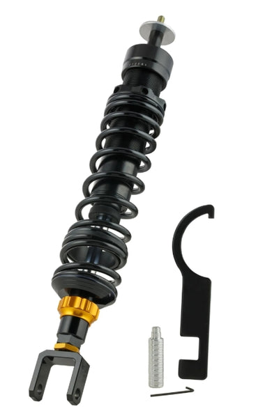 Shock Absorber ZELIONI "Black Edition" rear for Vespa Primavera/Sprint 50ccm 2T/4T ZELSPR06