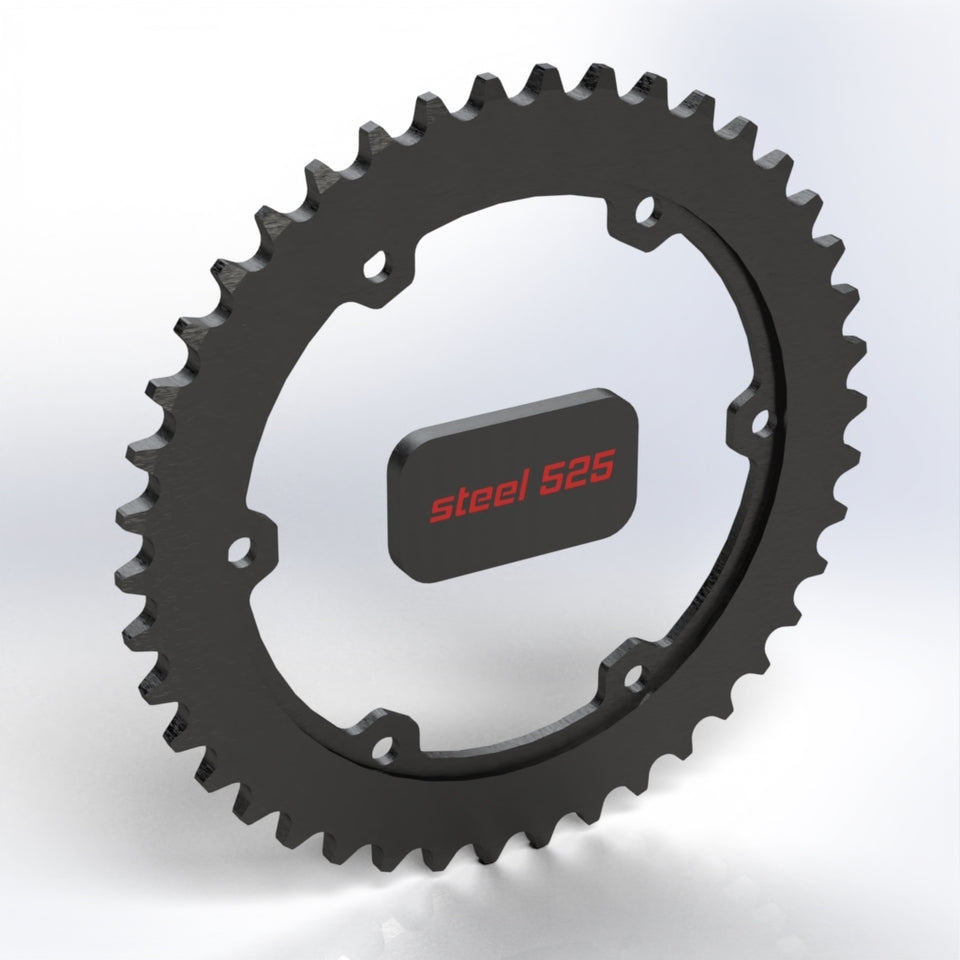 KBIKE Sprocket steel 525 6 holes carrier 525F