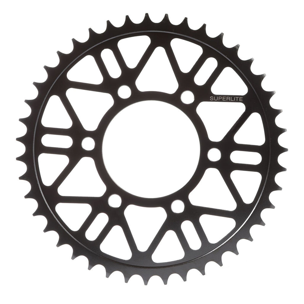 Superlite 520 Pitch - RSX-R Series Black Hard Anodized Alloy Rear Race Sprocket - SKU# 17606RX