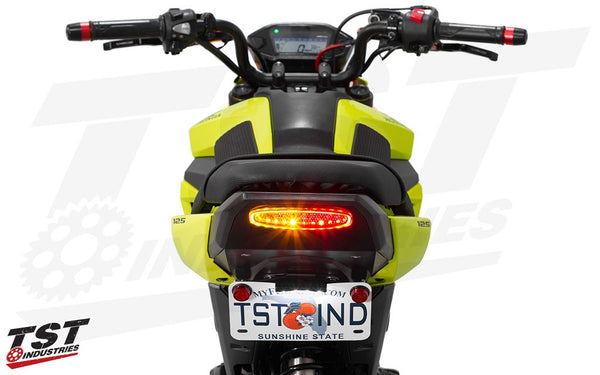 TST Undertail, Fender Eliminator, & Integrated LED Tail Light System for Honda Grom 2017-2020
