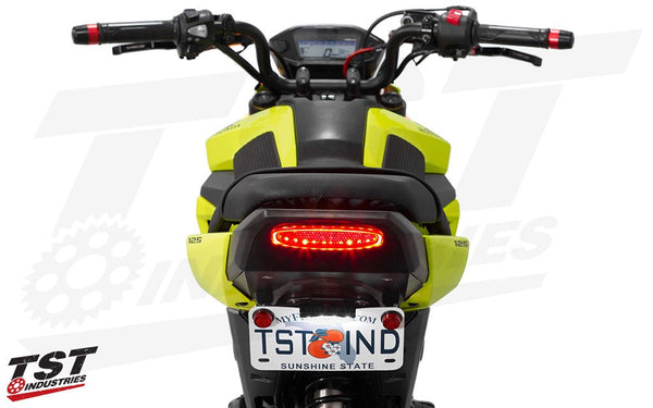TST Undertail, Fender Eliminator, & Integrated LED Tail Light System for Honda Grom 2017-2020