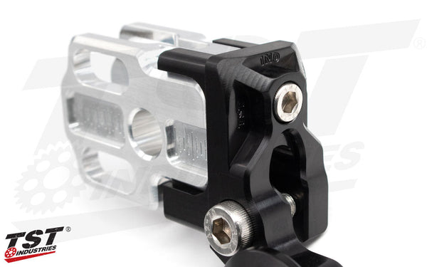 TST Spooled Captive Chain Adjusters for Kawasaki Z125 PRO 2017+