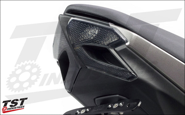 TST LED Integrated Tail Light for Kawasaki Z125 PRO 2017+