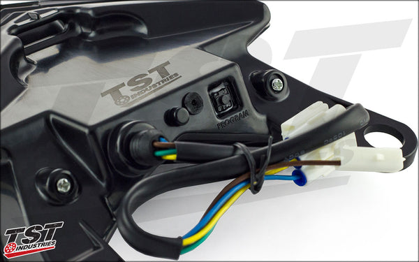 TST LED Integrated Tail Light for Kawasaki Z125 PRO 2017+