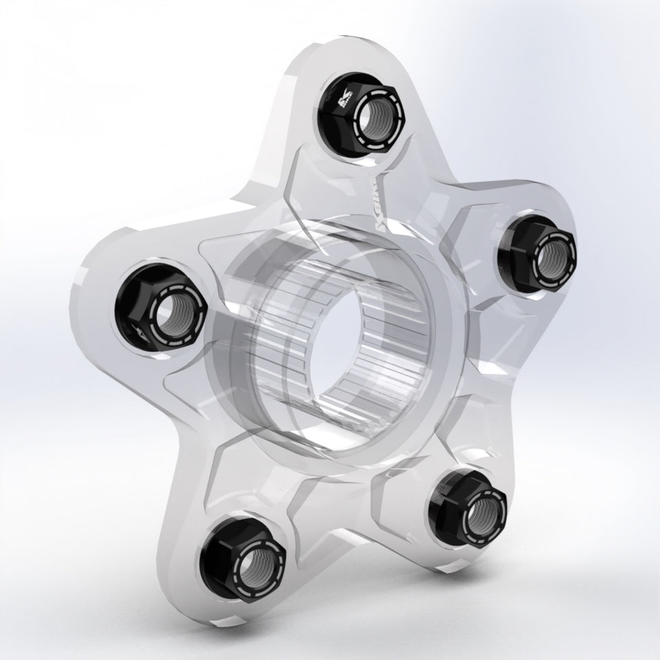 KBIKE Kit 5 nuts M10x1 KB16