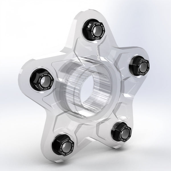 KBIKE Kit 5 nuts M10x1 KB16