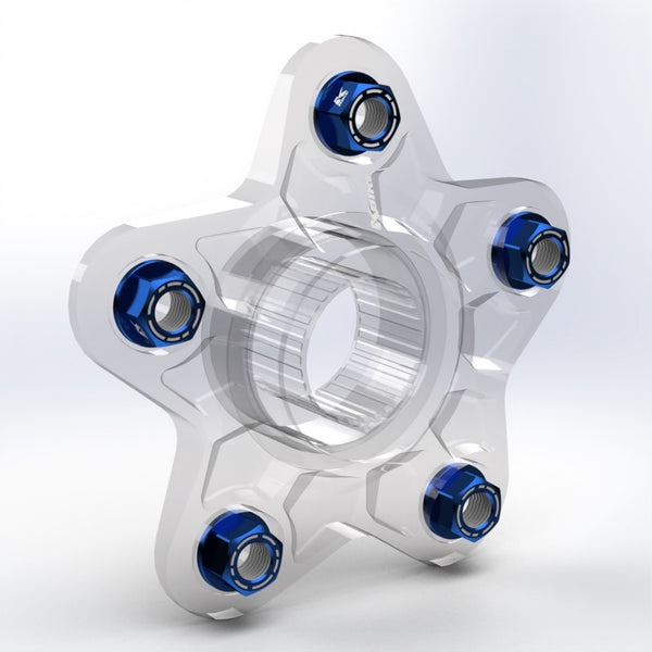 KBIKE Kit 5 nuts M10x1 KB16