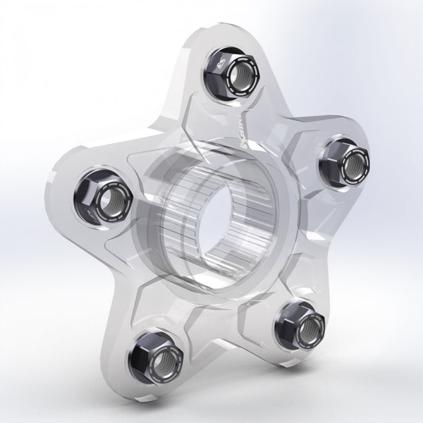 KBIKE Kit 5 nuts M10x1 KB16