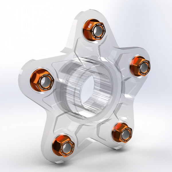 KBIKE Kit 5 nuts M10x1 KB16