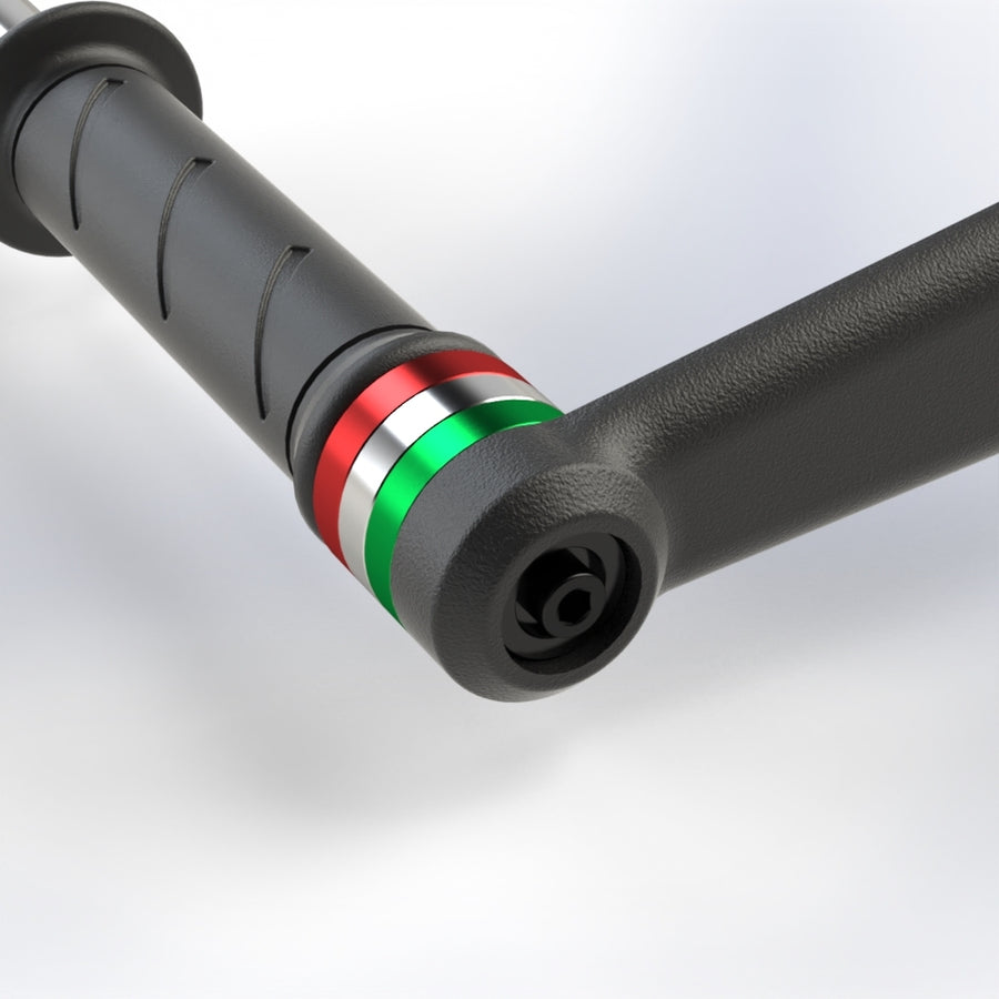 KBIKE Kit handelbar end weights tricolore CONT7C