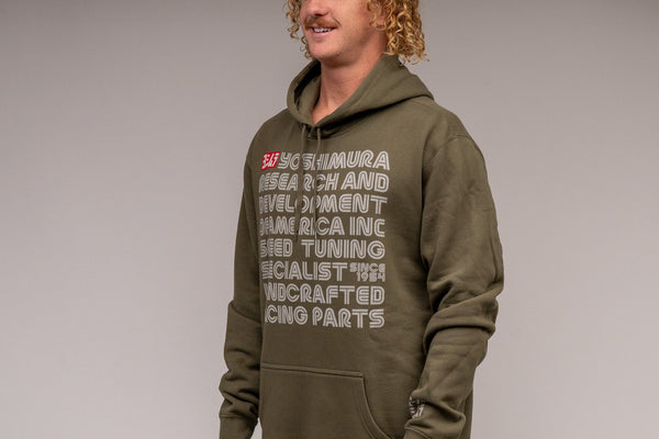 Intro Pull Over Hoodie Army Green
