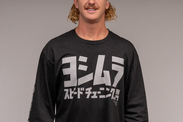 Speed Tuning Long Sleeve Tee Coal