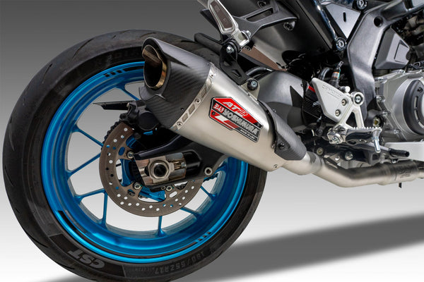 675SS 25-26 AT2 Stainless Full Exhaust
