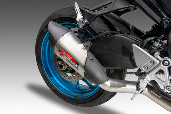 675SS 25-26 AT2 Stainless Full Exhaust