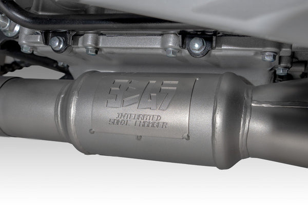675SS 25-26 AT2 Stainless Full Exhaust