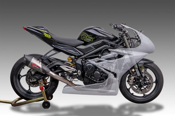 Street Triple 765 23-26 AT2 Titanium Full Exhaust