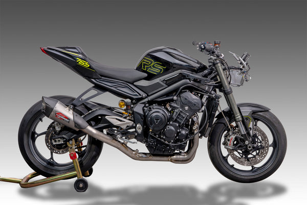 Street Triple 765 23-26 AT2 Titanium Full Exhaust