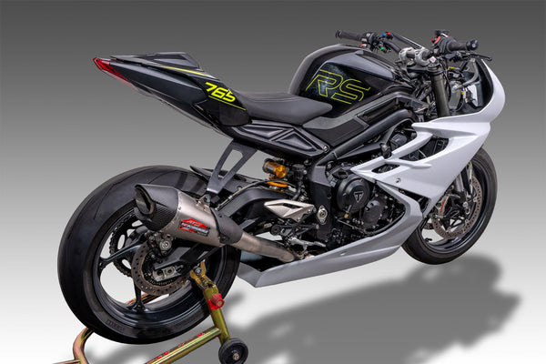 Street Triple 765 23-26 AT2 Titanium Full Exhaust