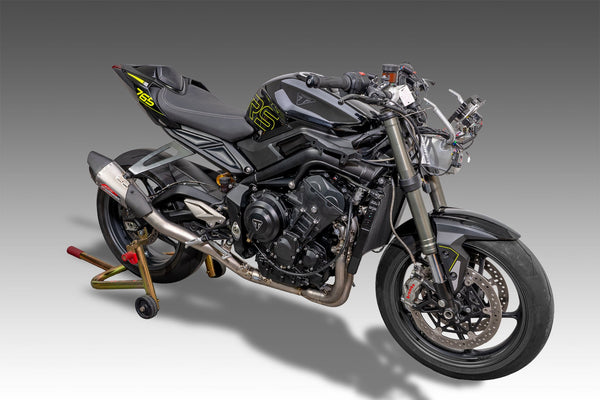 Street Triple 765 23-26 AT2 Titanium Full Exhaust