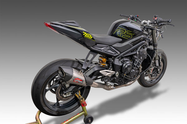 Street Triple 765 23-26 AT2 Titanium Full Exhaust