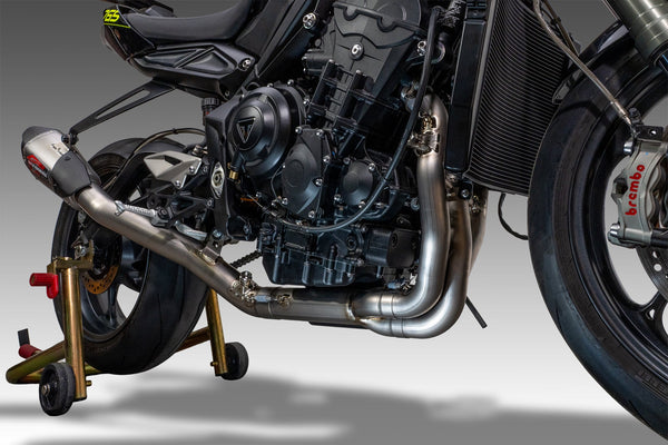 Street Triple 765 23-26 AT2 Titanium Full Exhaust