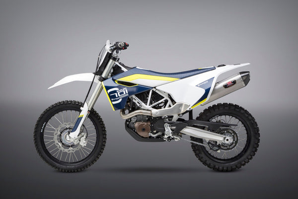 HUSQ 701/KTM 690R R77 Stainless Slip-on Exhaust
