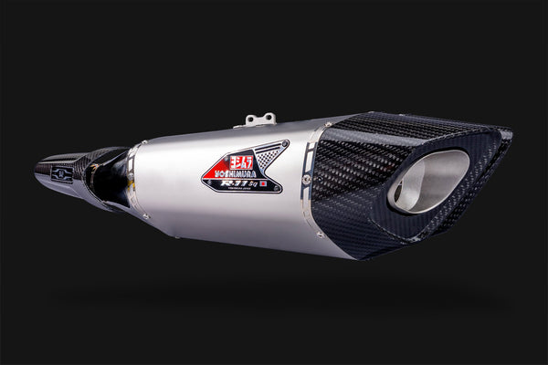 HAYABUSA 21-26 R-11SQ-R Dual Slip-on Exhaust / Stainless Mufflers