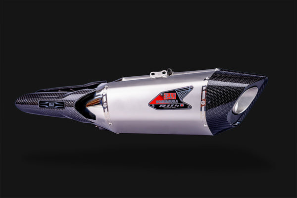 HAYABUSA 21-26 R-11SQ-R Dual Slip-on Exhaust / Stainless Mufflers