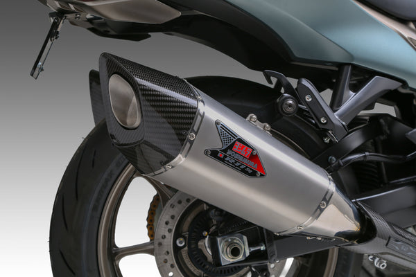 HAYABUSA 21-26 R-11SQ-R Dual Slip-on Exhaust / Stainless Mufflers