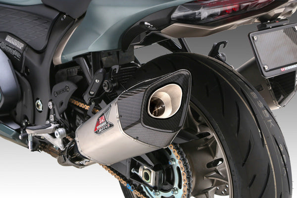 HAYABUSA 21-26 R-11SQ-R Dual Slip-on Exhaust / Stainless Mufflers
