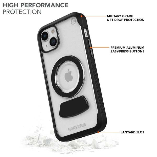 ROKFORM iPhone 15 Plus | Eagle 3™ Magnetic Golf Clear Phone Case
