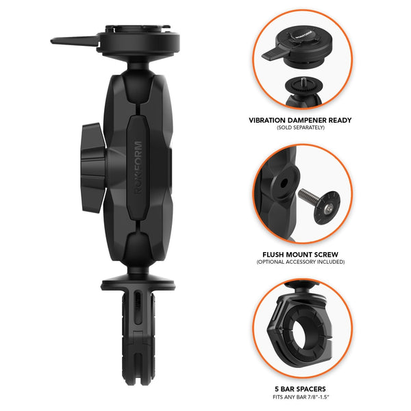 ROKFORM Pro Ball Motorcycle Phone Mount