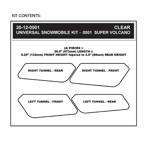 STOMPGRIP Snowmobile: Universal Tunnel Grips (0001)
