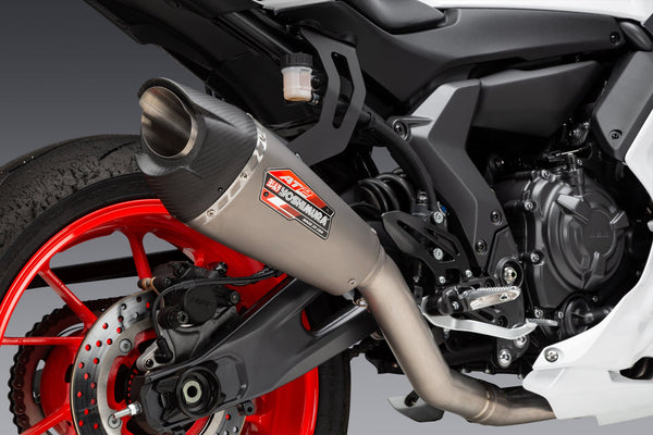 YZF-R7 22-26 Titanium High Mount Muffler Kit