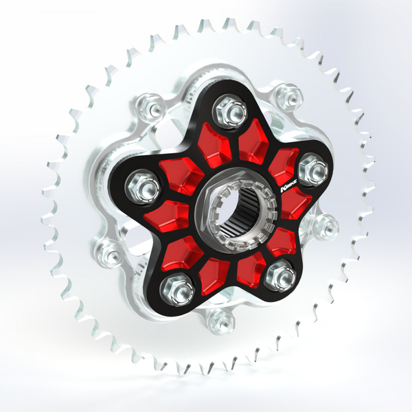 KBIKE Sprocket carrier adapter two-colored FC06