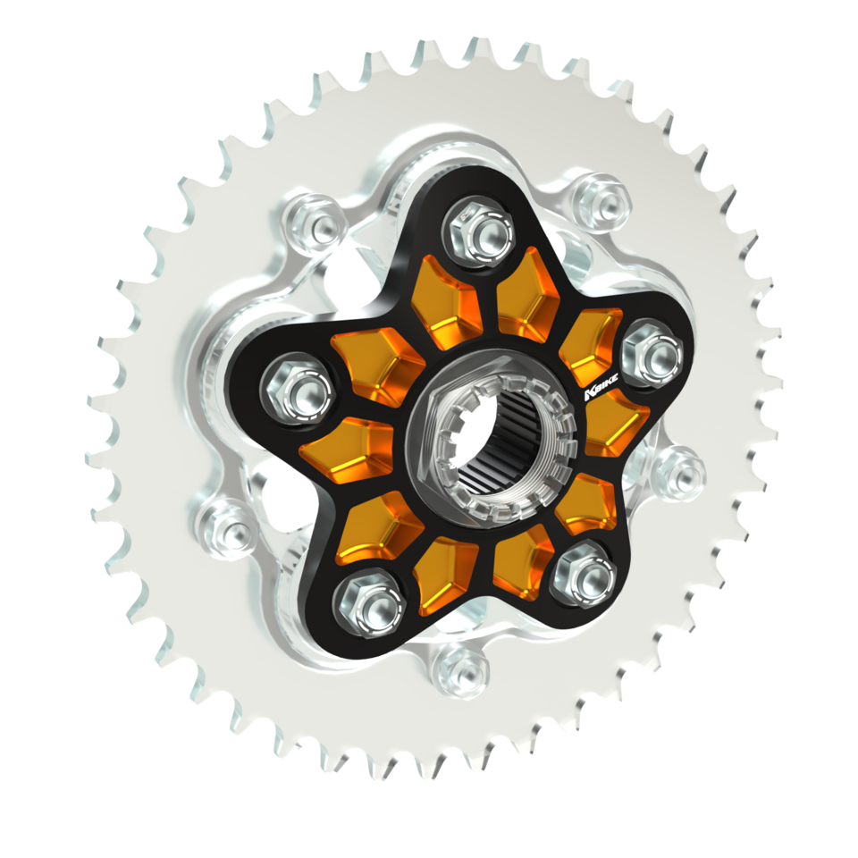 KBIKE Sprocket carrier adapter 848 two-colored FC08