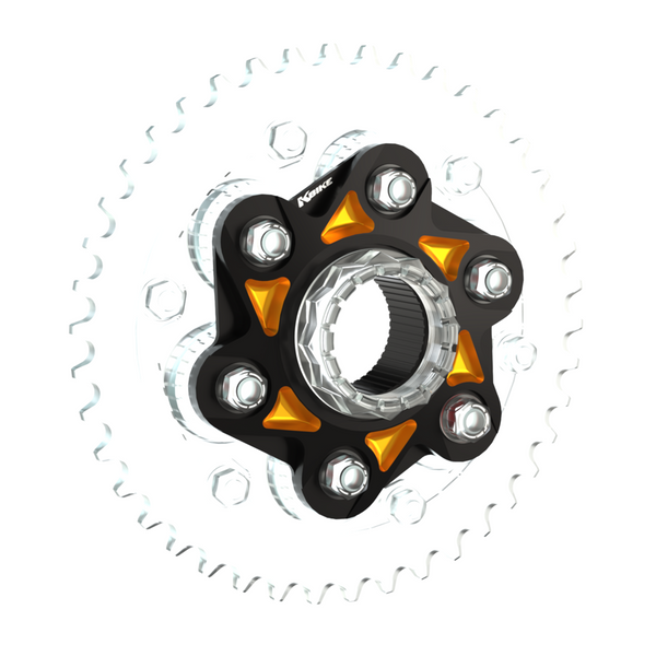 KBIKE Sprocket carrier adapter V4 two-colored FC09
