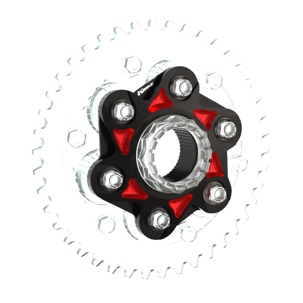 KBIKE Sprocket carrier adapter V4 two-colored FC09