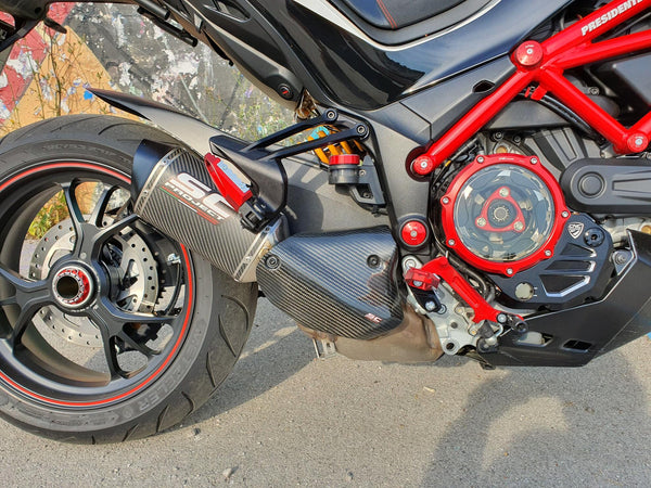 CNC RACING | Clear cover oil bath clutch Ducati