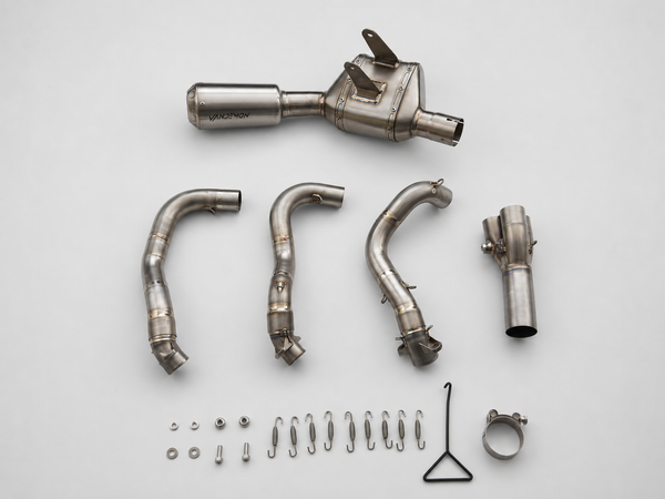 Triumph Trident & Daytona 660 Titanium Exhaust System Euro5 (Single O2 sensor)