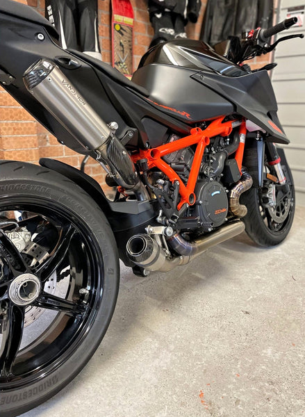 KTM Super Duke 1290/1390R/RR Vandemon Twin Shot Titanium Exhaust System