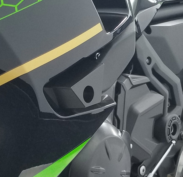 Graves Motorsports Kawasaki Ninja 650 / Z650 No-Cut Frame Sliders