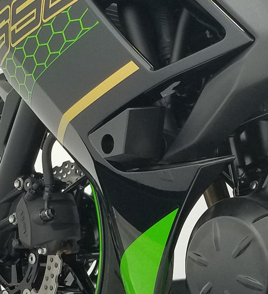 Graves Motorsports Kawasaki Ninja 650 / Z650 No-Cut Frame Sliders