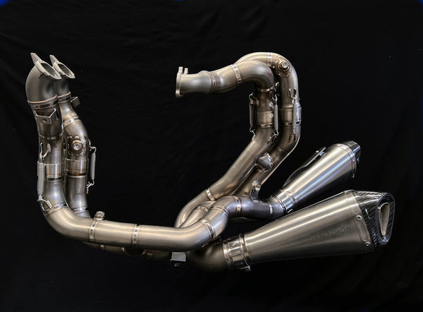 Ducati V4/ V4S / V4R Panigale & Streetfighter Vandemon Full Titanium Exhaust system 2023-2024