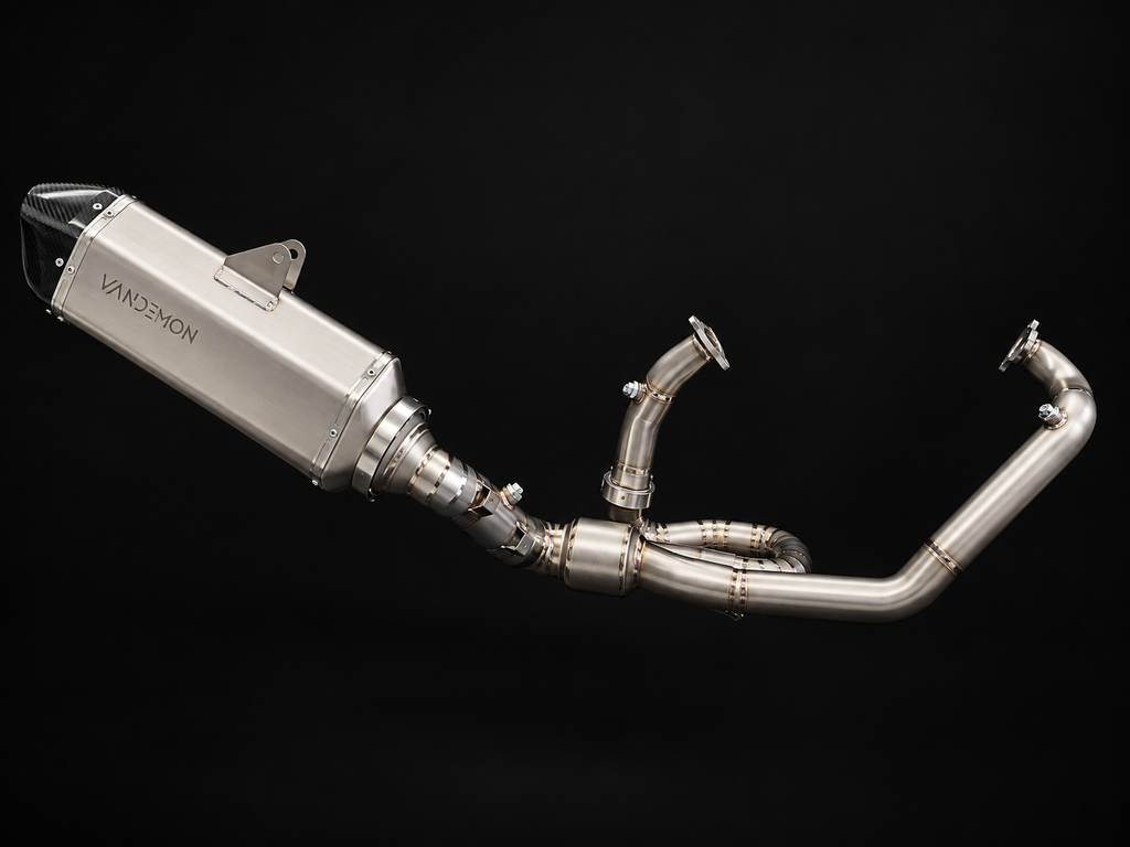 KTM 1290 Super Adventure S & R Vandemon Full Titanium Exhaust System 2021-2024