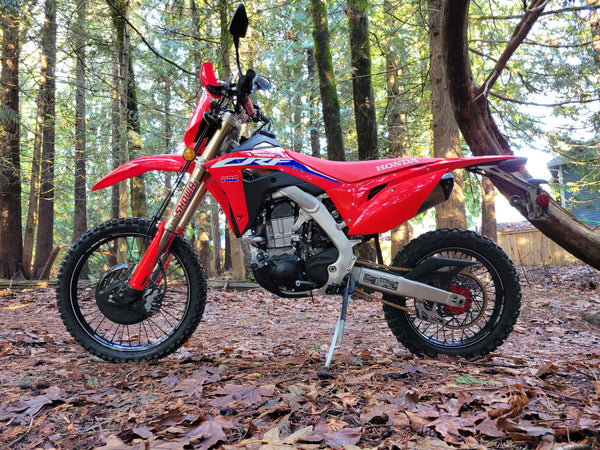 Graves Motorsports Honda CRF450L / RL / X Carbon + Kevlar Front Brake Disc Guard