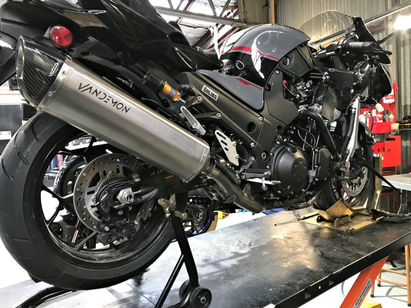 Kawasaki ZZR1400, ZX14R Vandemon Titanium Exhaust System 2012-2025