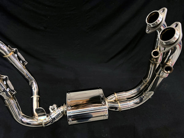 CFMOTO 450SR Stainless Steel High Mount Exhaust System 2023-24