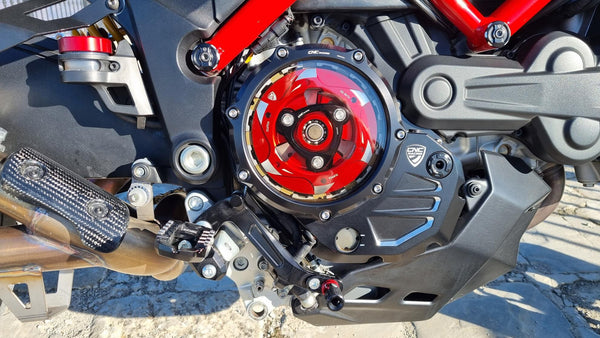 CNC RACING | Clear cover oil bath clutch Ducati